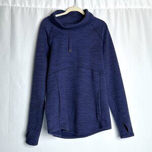 MARMOT Blue Quilted Longsleeve Pullover Top – size XL